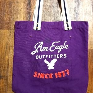 Purple American Eagle Tote